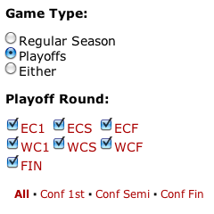 Playoff Rounds